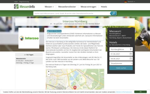 Interzoo Nürnberg 2021 - MessenInfo