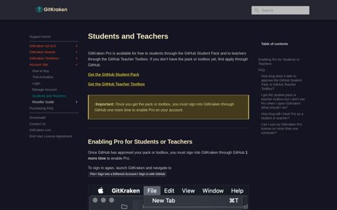 GitKraken Pro for Students and Teachers - GitKraken ...