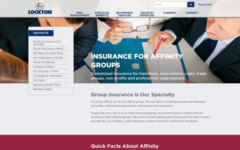 Insurance for Affinity Groups | Lockton Companies
