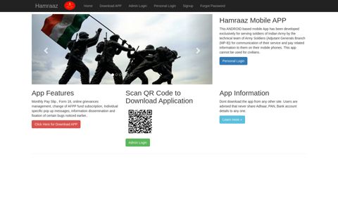 Home Page - Hamraaz Web