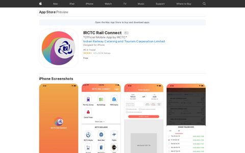‎IRCTC Rail Connect on the App Store