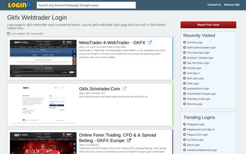 Gkfx Webtrader Login - Loginii.com
