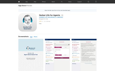 ‎Gerber Life for Agents on the App Store