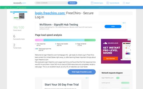 Access login.freechiro.com. FreeChiro - Secure Log in
