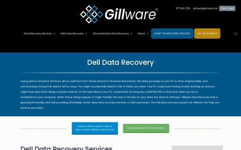 Dell Data Recovery Services | Gillware and Dell Partnership