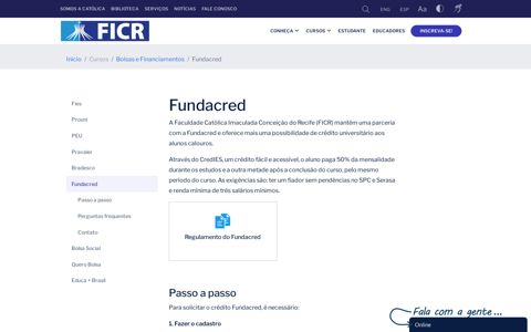 Fundacred - FICR