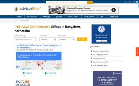 ING Vysya Life Insurance Bangalore, Life Insurance ...