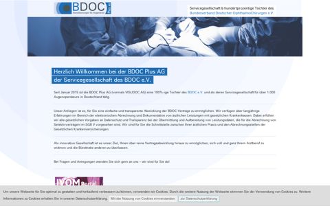 BDOC Plus AG - Dienstleistungen für Augenärzte