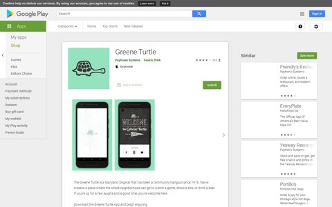 Greene Turtle - Apps on Google Play