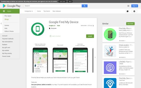 Google Find My Device - Apps on Google Play
