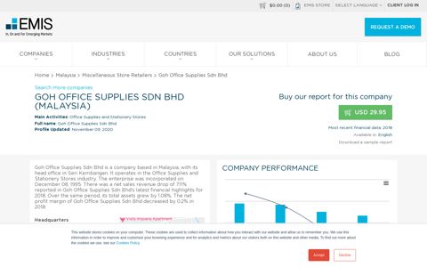 Goh Office Supplies Sdn Bhd Company Profile - Malaysia - EMIS