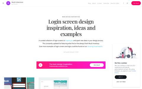 439+ Login screens design inspiration, ideas and examples ...