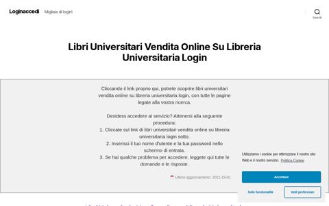 ▷ Libri Universitari Vendita Online Su Libreria Universitaria Login ...