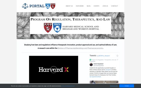 PORTAL: Program on Regulation, Therapeutics, and Law ...