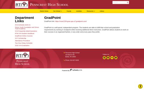 GradPoint - Penncrest High School