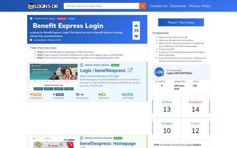 Benefit Express Login - Logins-DB