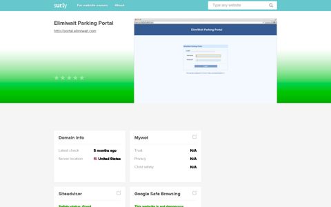 portal.elimiwait.com - Elimiwait Parking Portal - Portal Elimiwait
