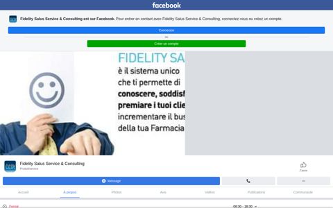Fidelity Salus Service & Consulting - About | Facebook