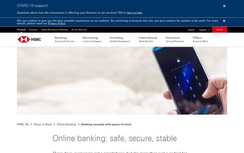 Online banking can be safe and secure - here's how - HSBC SG