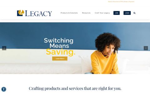 Legacy Credit Union – Craft Your Legacy