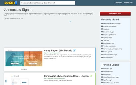 Joinmosaic Sign In - Straight Path to Any Login Page!