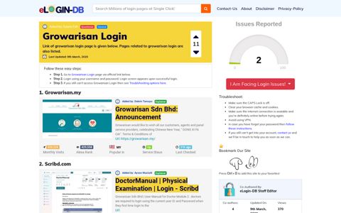 Growarisan Login - A database full of login pages from all over ...