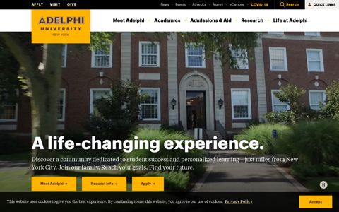 Adelphi University | Higher Education College on Long Island ...