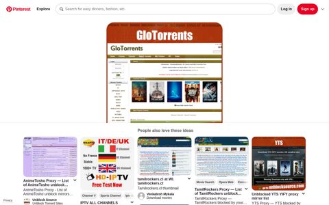 Unblocked GLODLS GloTorrents proxy mirror list | Proxies ...