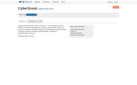 CyberScout - CB Insights