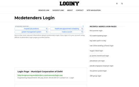 Mcdetenders Login ✔️ One Click Login - loginy.co.uk