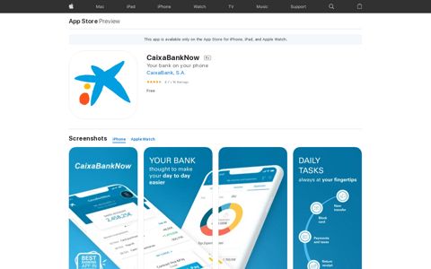 CaixaBank, SA - App Store - Apple