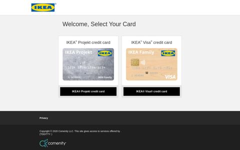 IKEA credit card - Manage your account - Comenity