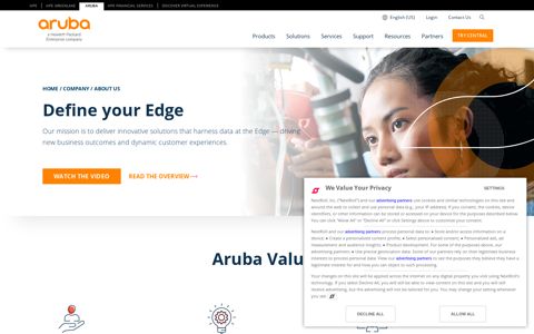 About Us - Aruba Networks