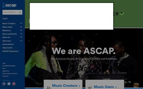Welcome to ASCAP - the world leader in performance ...