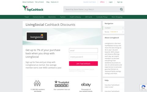 LivingSocial Cashback Offers, Discount Codes & Deals