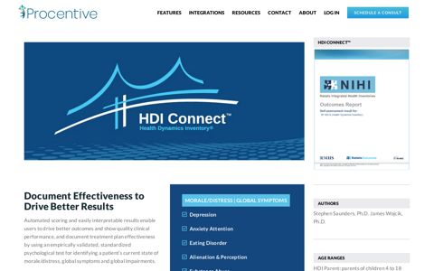 HDI Connect™ - Outcomes Assessment - Procentive
