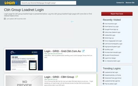 Cbh Group Loadnet Login - Straight Path to Any Login Page!