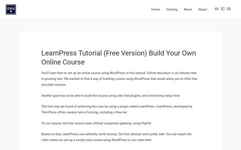 LearnPress Tutorial (Free Version) Build Your Own Online ...