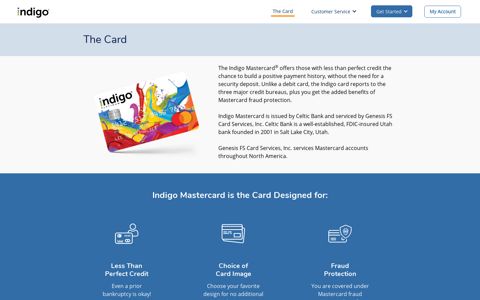 Indigo Mastercard - Apply for a Credit Card Now!