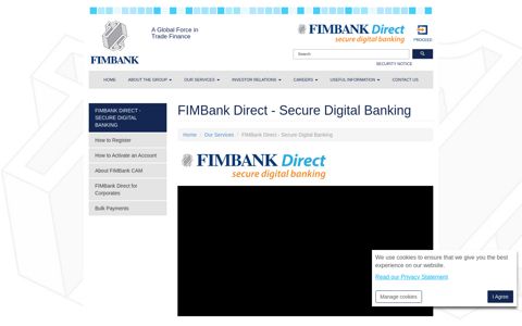 FIMBank Direct - Secure Digital Banking