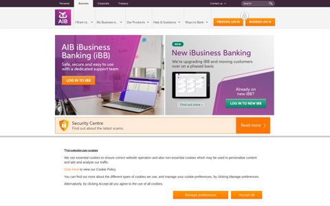iBusiness Banking (iBB)