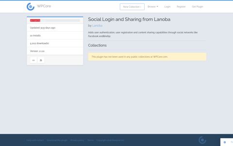 Social Login and Sharing from Lanoba - WordPress Plugin ...