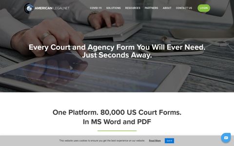 Official US Court & Agency Forms Solutions | American LegalNet