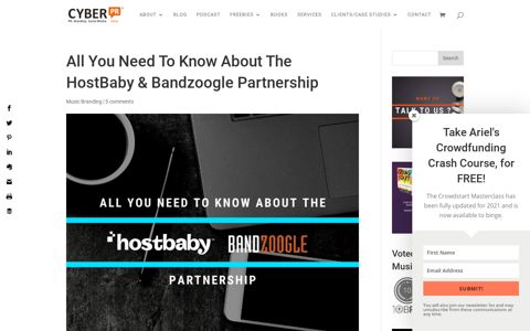 All You Need To Know About The HostBaby & Bandzoogle ...