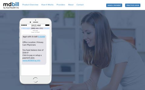 MDBill | Online Patient Payment Portal