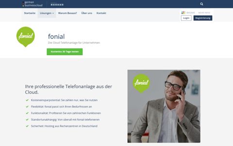 fonial Funktionen & Preise 2020 - German Businesscloud