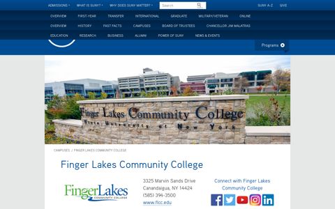 Finger Lakes Community College - SUNY