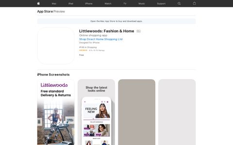 ‎Littlewoods: Fashion & Home on the App Store