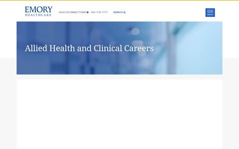 Emory Careers | Emory | Careers Center | Welcome