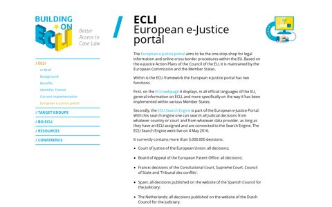 European e-Justice portal - BO-ECLI: European Case Law ...